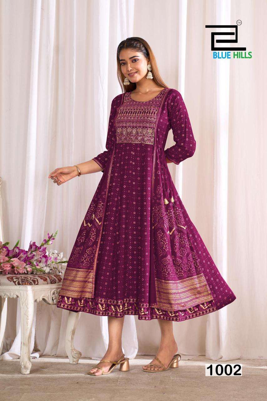 Blue hills sreeleela wholesale kurtis in hyderabad online