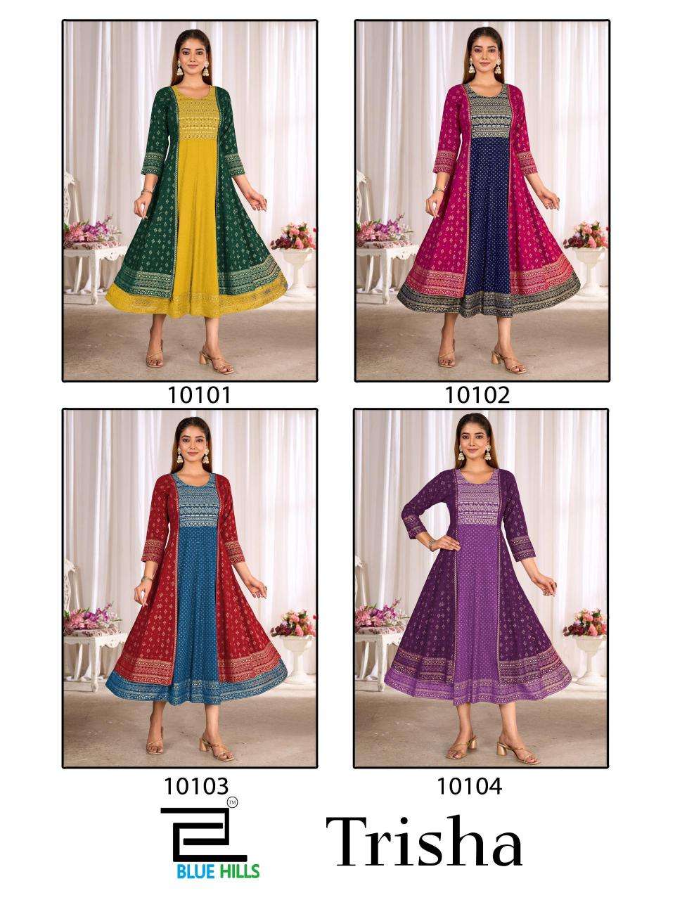 Blue hills trisha wholesale kurti manufacturers in india