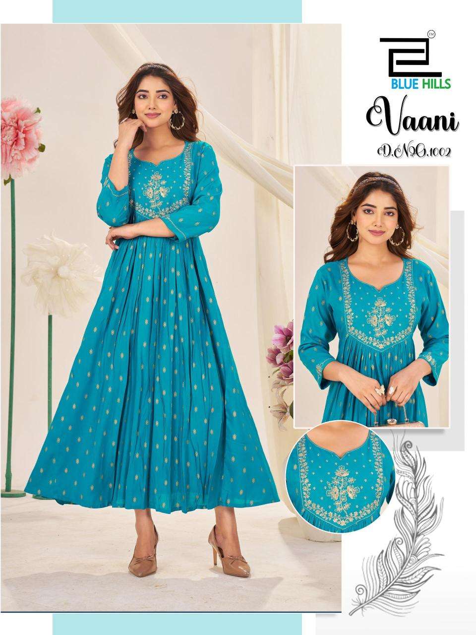 Blue hills vaani wholesale kurti manufacturers in mumbai
