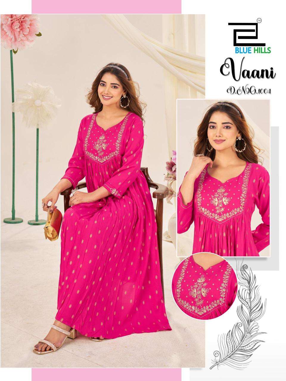 Blue hills vaani wholesale kurti manufacturers in mumbai