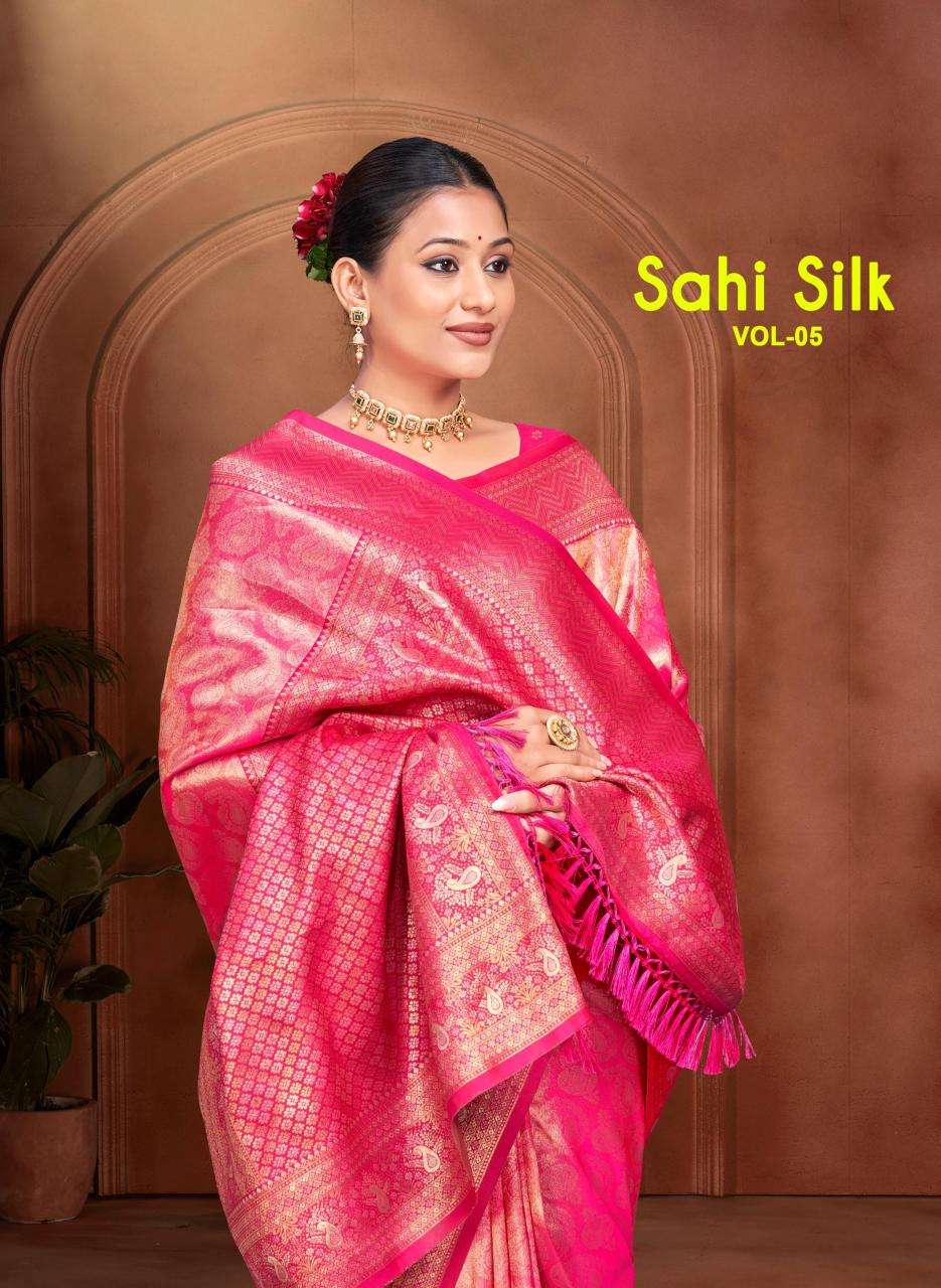 Bunawat sahi silk-05 wholesale saree manufacturers in india