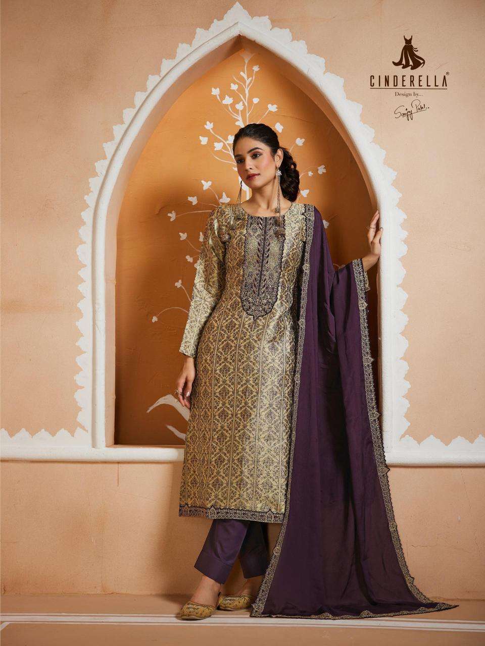cindrella glorious dress material wholesale shop in mumbai