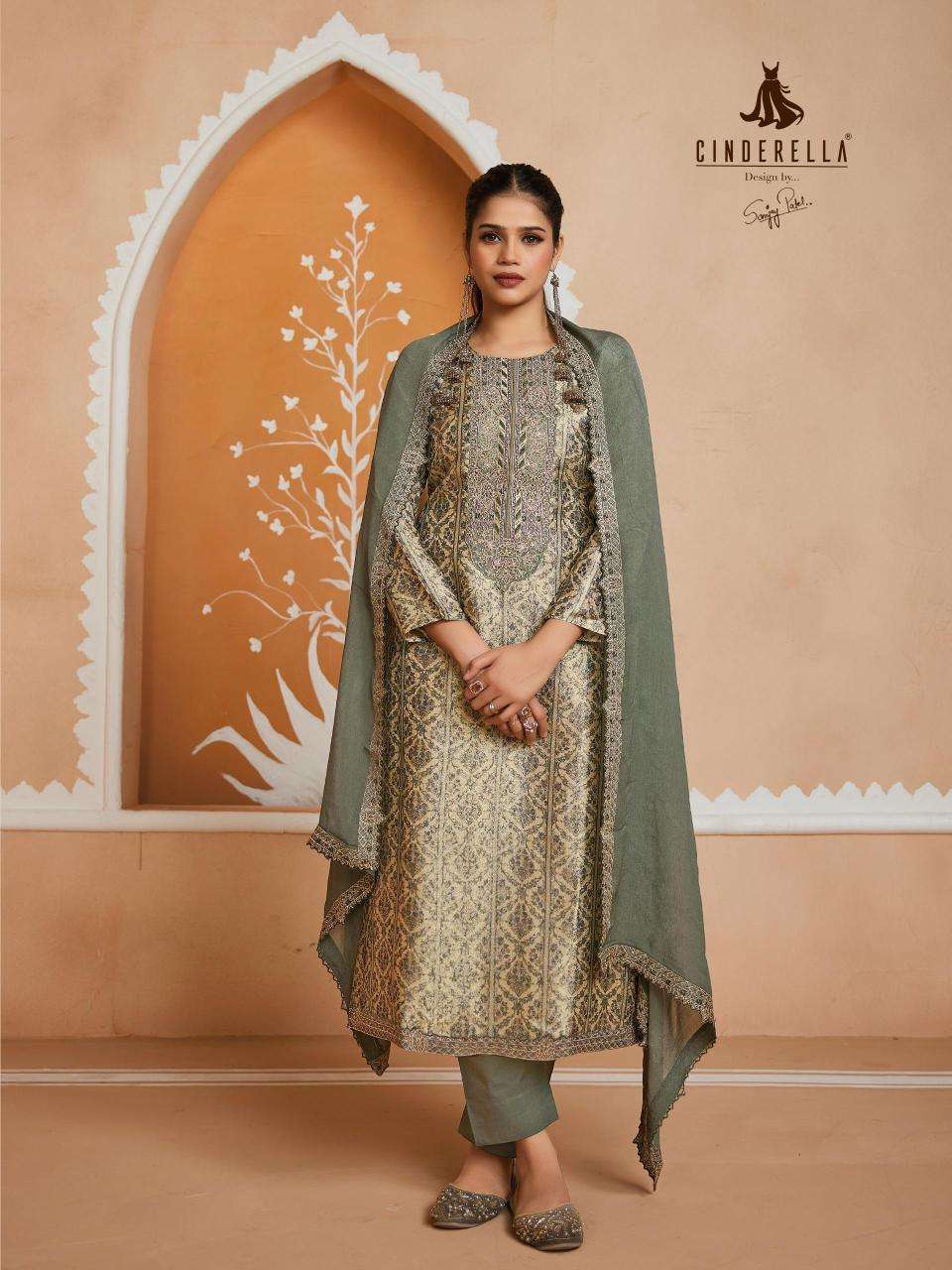 cindrella glorious dress material wholesale shop in mumbai