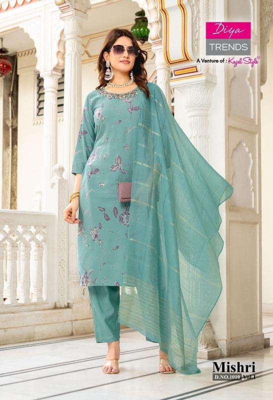 Diya trends mishri vol.1 wholesale kurti sets in hyderabad