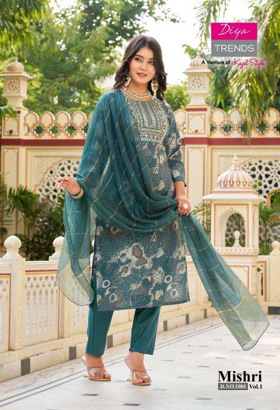 Diya trends mishri vol.1 wholesale kurti sets in hyderabad