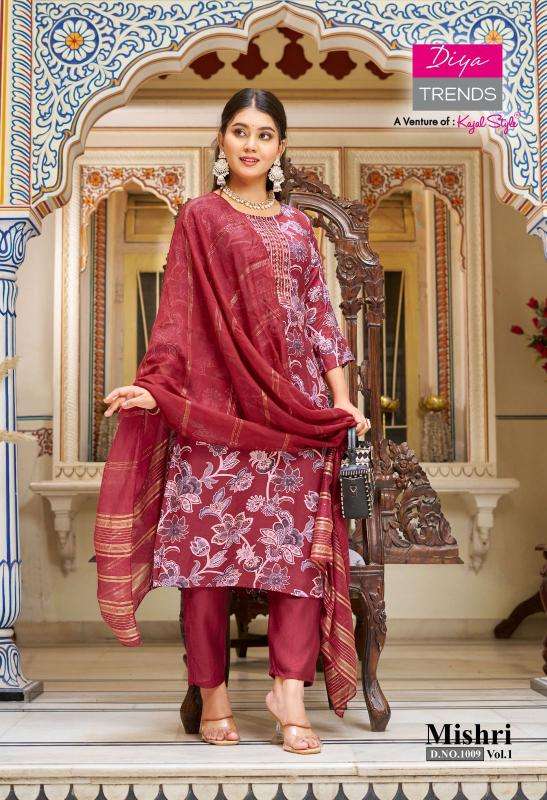Diya trends mishri vol.1 wholesale kurti sets in hyderabad