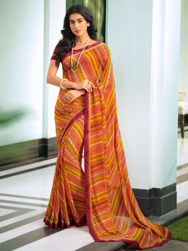 GC georgette printed wholesale saree market in hyderabad