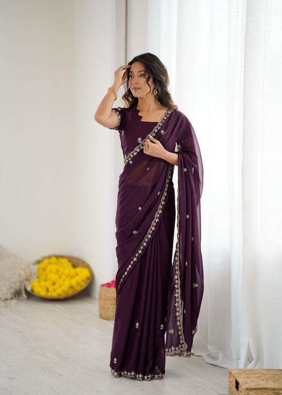 GC soft star georgette silk wholesale sarees online india