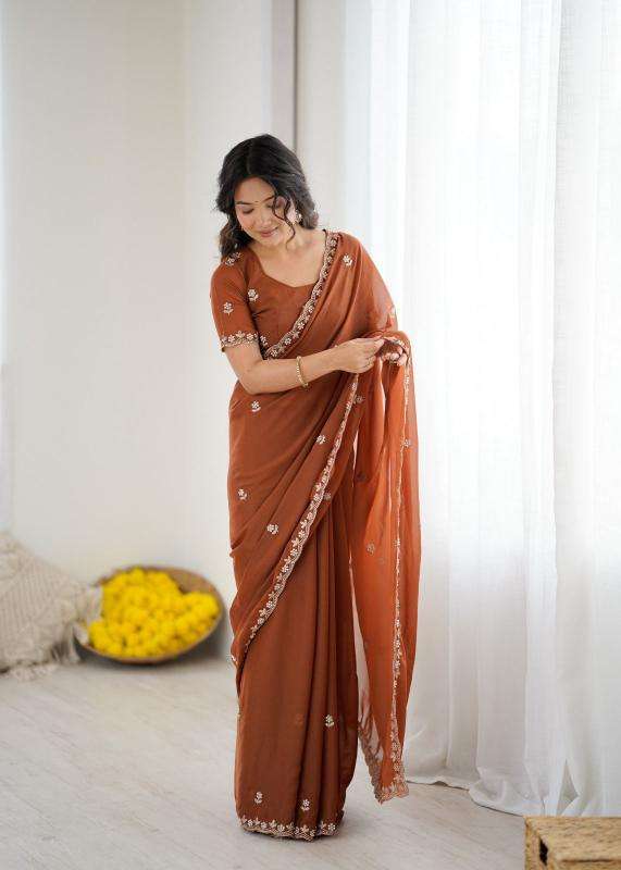 GC soft star georgette silk wholesale sarees online india