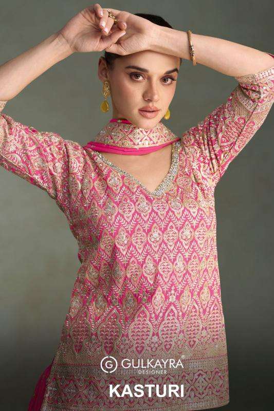 Gulkayra Designer kasturi salwar suits wholesale market in India
