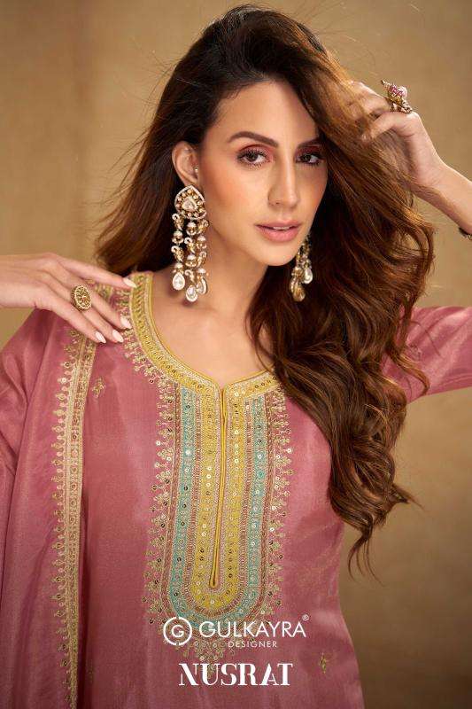 Gulkayra designer nusrat pakistani suits manufacturers in india