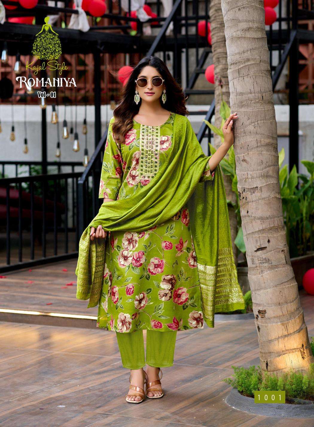 Kajal style romaniya vol.1 kurti wholesale suppliers in delhi