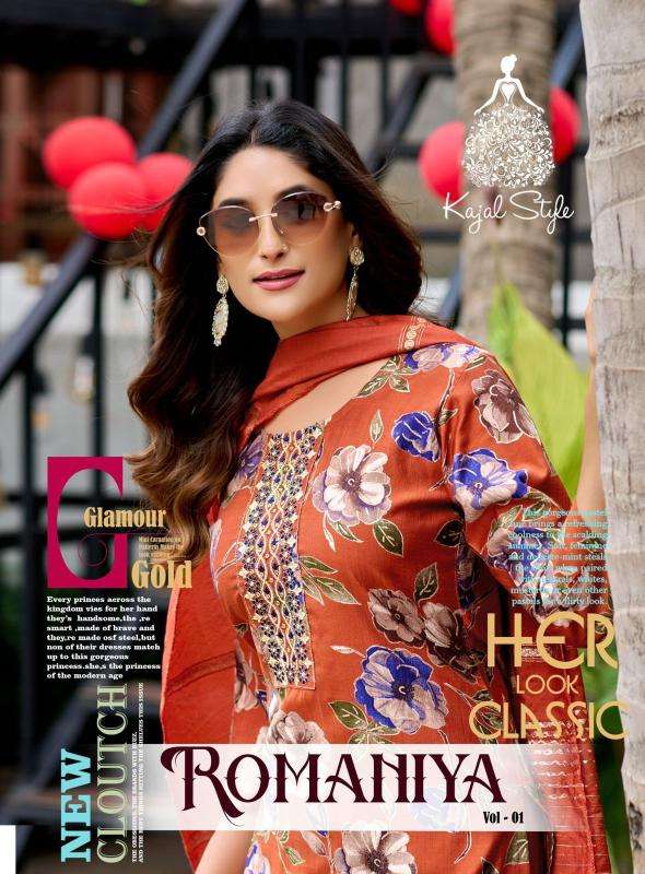 Kajal style romaniya vol.1 kurti wholesale suppliers in delhi