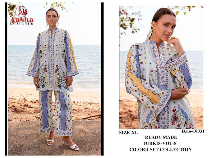 Karma aasha turkis vol 8 coord set Best Kurti wholesaler in Gujarat