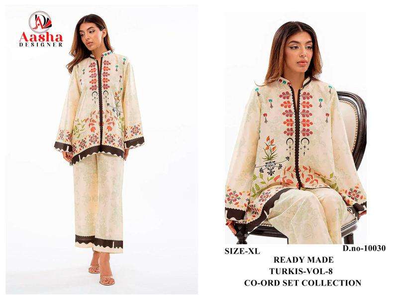 Karma aasha turkis vol 8 coord set Best Kurti wholesaler in Gujarat
