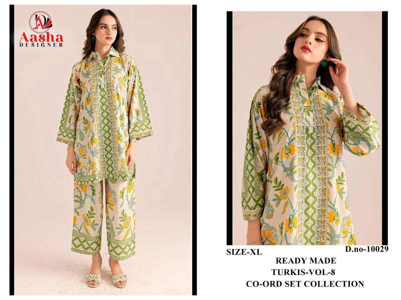 Karma aasha turkis vol 8 coord set Best Kurti wholesaler in Gujarat