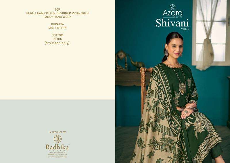 Karma azara shivani 2 wholesale dress materials in mumbai with price