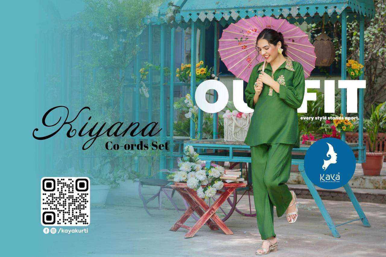 Kaya kiyana coord set wholesale kurti market in kolkata