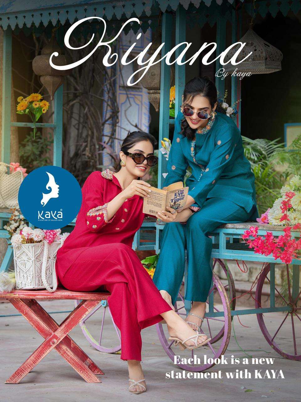 Kaya kiyana coord set wholesale kurti market in kolkata