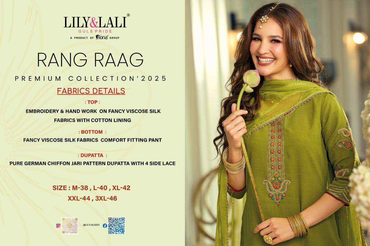 Lily & lali rang raag Wholesale designer kurtis in Rajkot