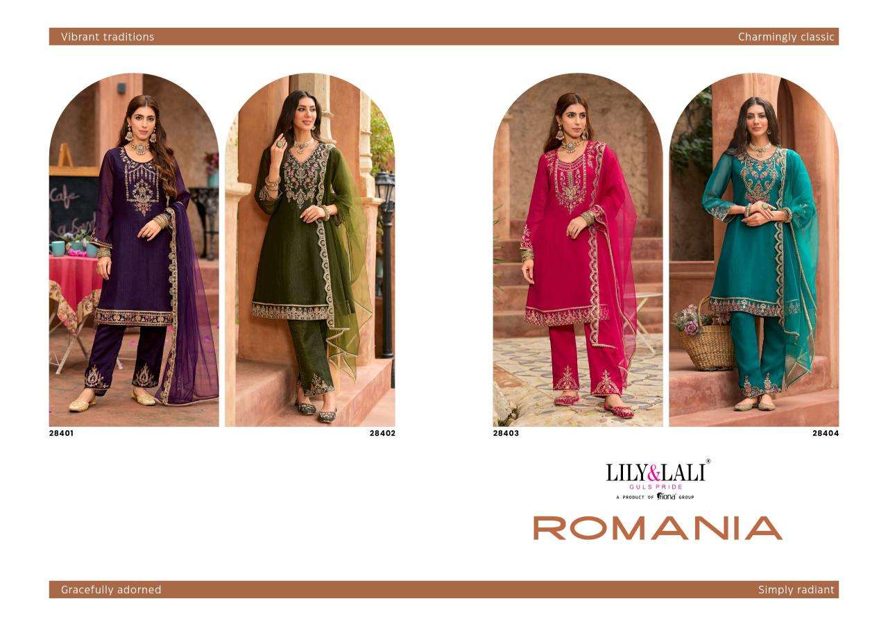 Lily & lali romania wholesale kurti dealer in surat