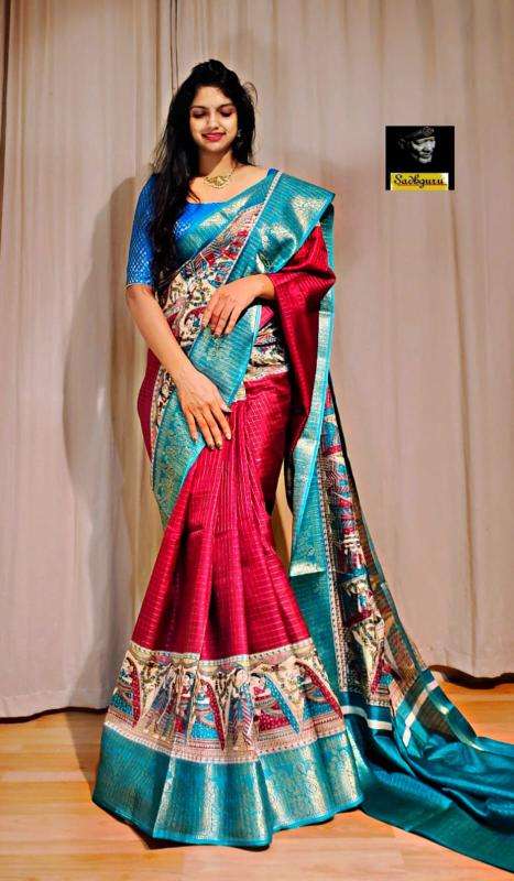 Malhar trendy Italian silk best wholesale saree manufacturers in india