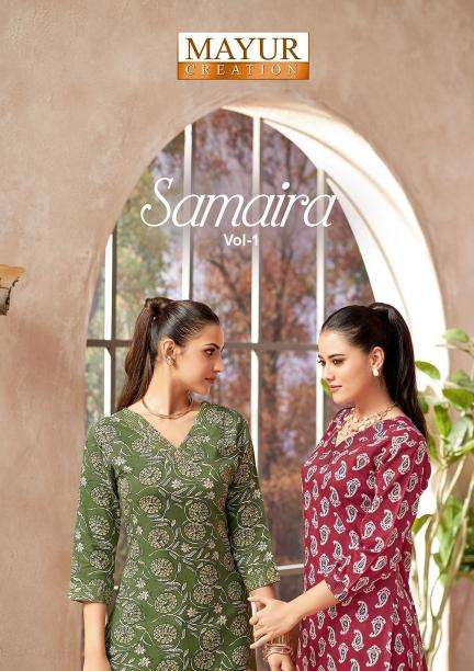 Mayur samaira vol-1 wholesale kurti shop in mumbai