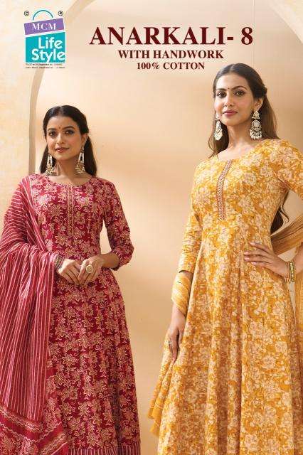 MCM anarkali vol-8 wholesale kurti manufacturers in india