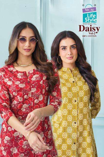 Mcm daisy vol-2 cotton kurti wholesale market in mumbai