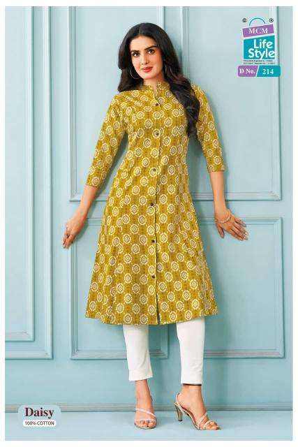 Mcm daisy vol-2 cotton kurti wholesale market in mumbai