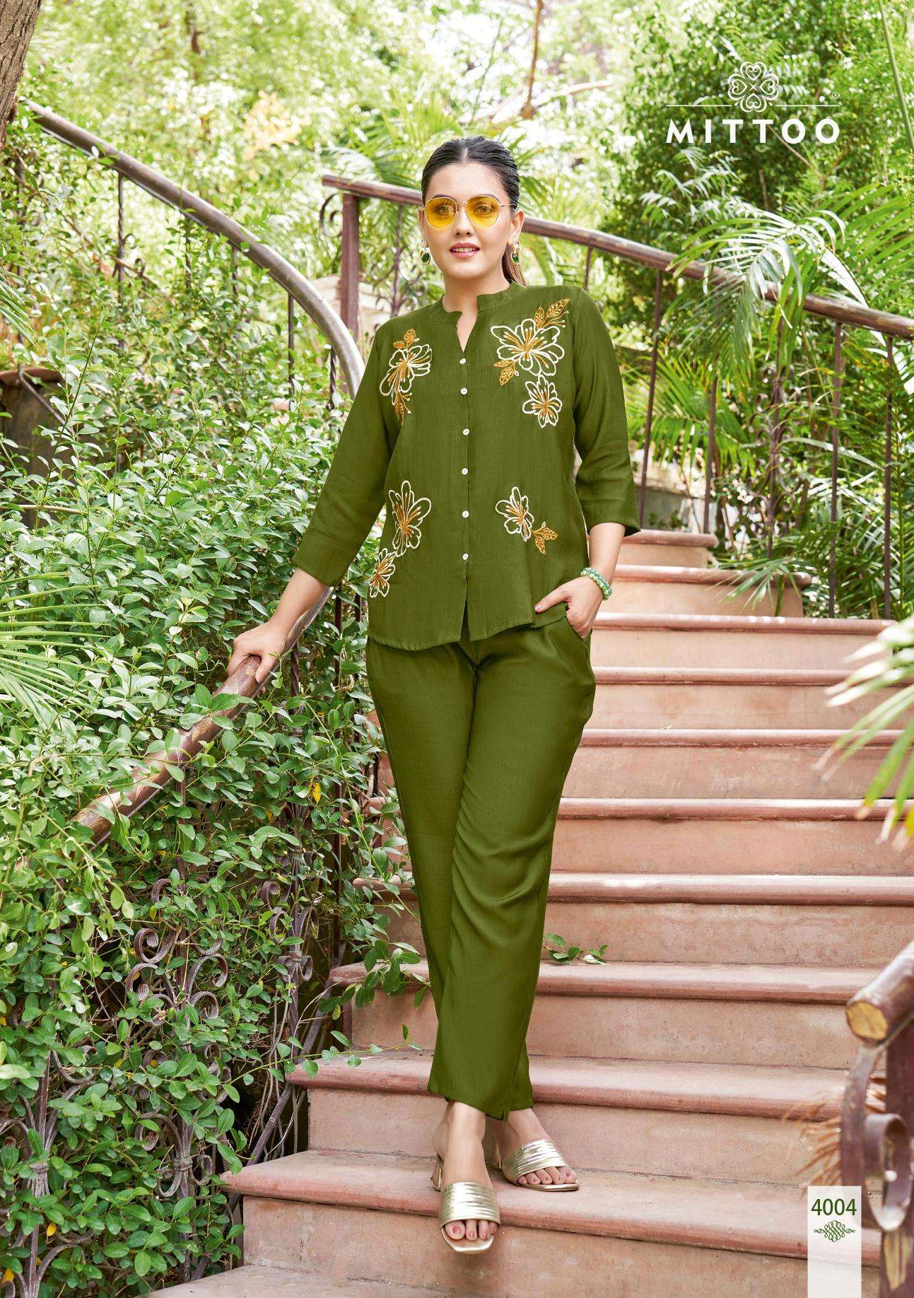 Mittoo pranjal coord set wholesale kurti shop in ahmedabad