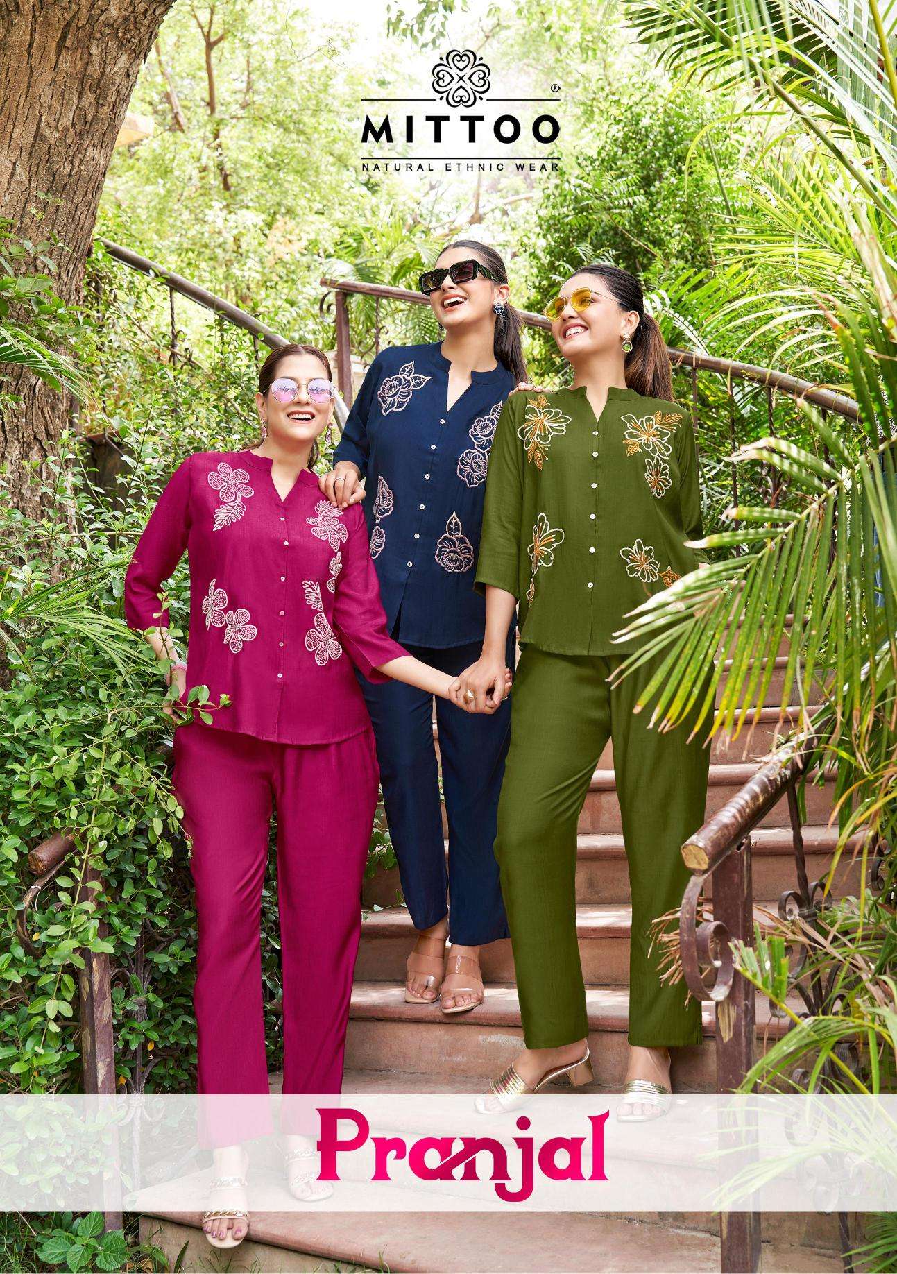 Mittoo pranjal coord set wholesale kurti shop in ahmedabad