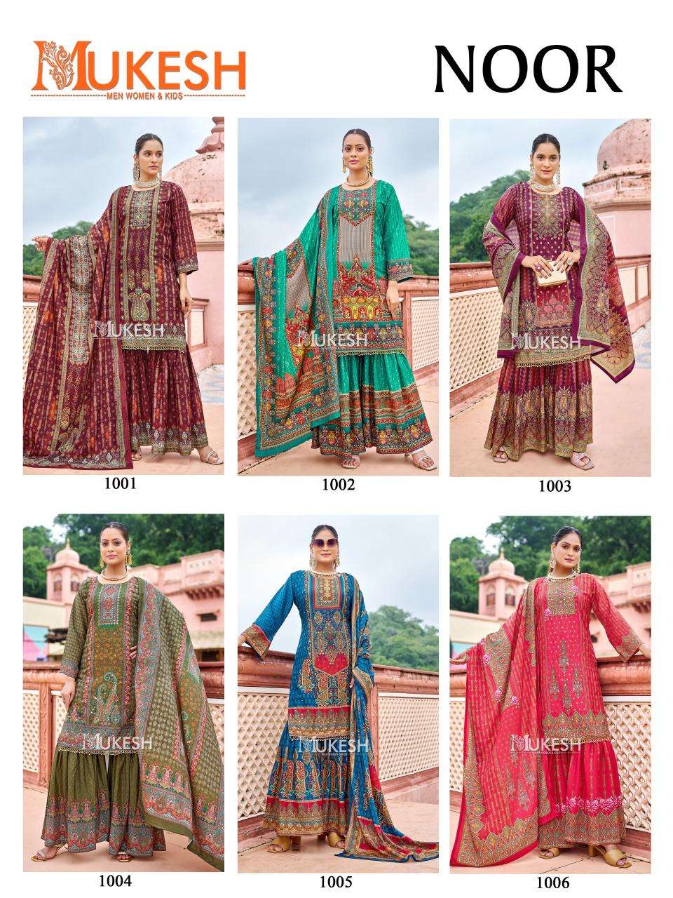 Mukesh banwery noor Salwar Kameez indian wholesale