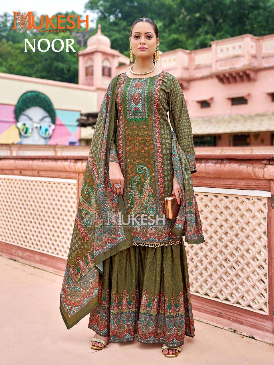 Mukesh banwery noor Salwar Kameez indian wholesale