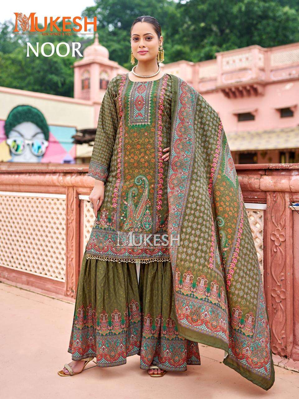 Mukesh banwery noor Salwar Kameez indian wholesale