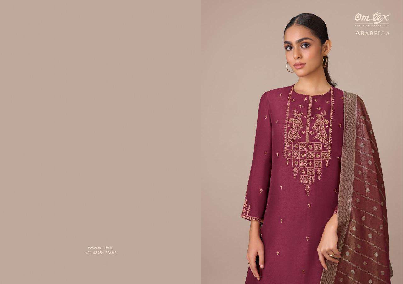 Omtex arabella dress materials wholesale mumbai