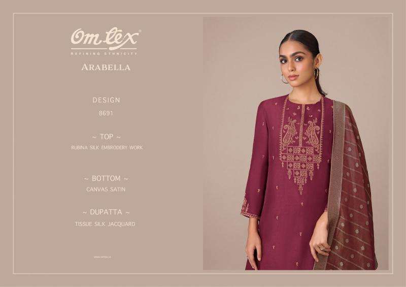 Omtex arabella dress materials wholesale mumbai