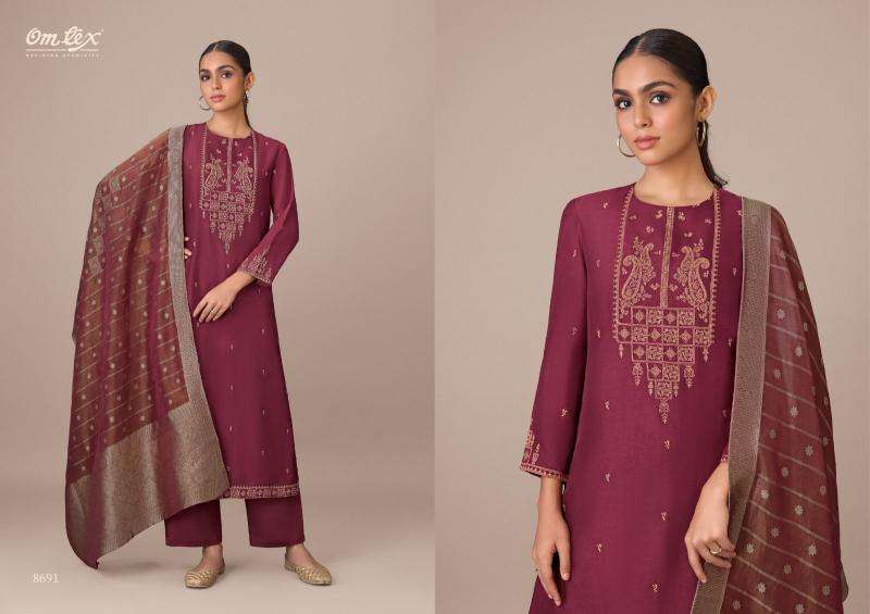 Omtex arabella dress materials wholesale mumbai