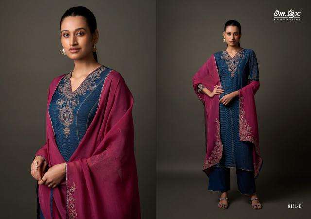 Omtex ekisha surat wholesale market dress materials