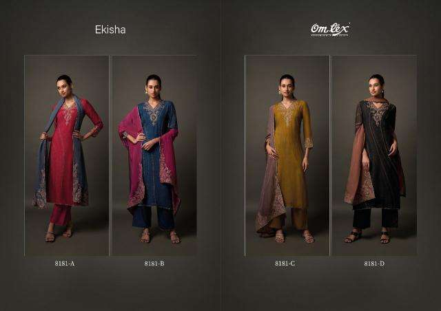 Omtex ekisha surat wholesale market dress materials
