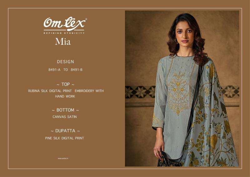 Omtex mia wholesale dress material suppliers in mumbai