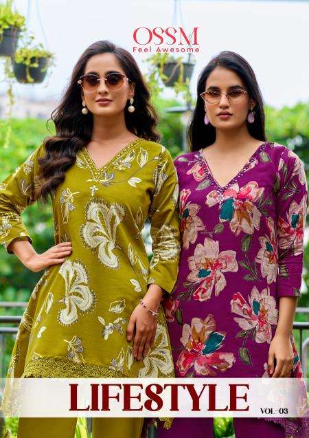 Ossm lifestyle vol 3 coord set wholesale kurti shop in pune