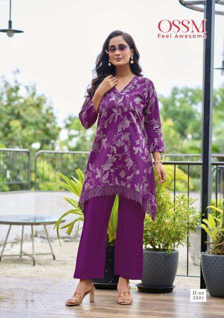 Ossm lifestyle vol 3 coord set wholesale kurti shop in pune