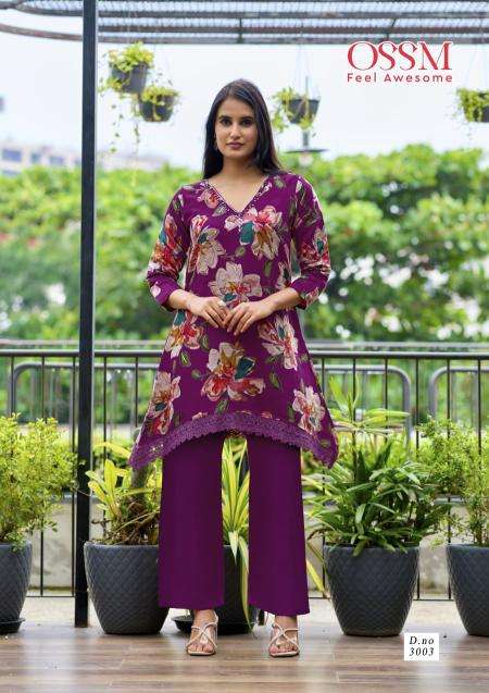 Ossm lifestyle vol 3 coord set wholesale kurti shop in pune