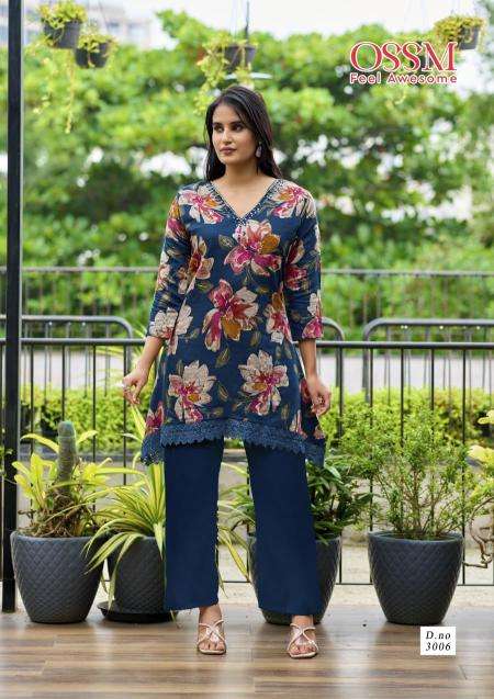 Ossm lifestyle vol 3 coord set wholesale kurti shop in pune