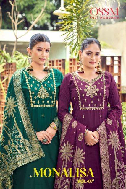 Ossm monalisa vol 7 best wholesale kurti market in ahmedabad