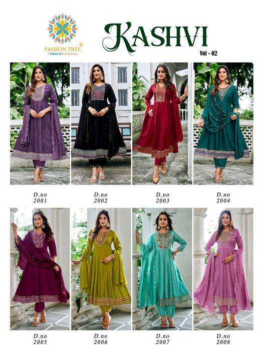Passion tree kashvi vol 2 Kurti dealers in Surat