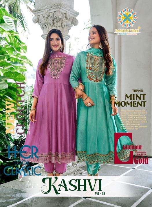 Passion tree kashvi vol 2 Kurti dealers in Surat