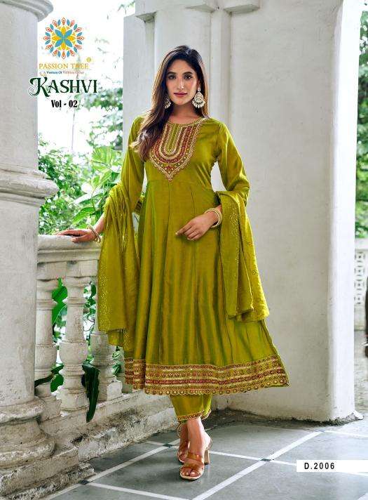 Passion tree kashvi vol 2 Kurti dealers in Surat