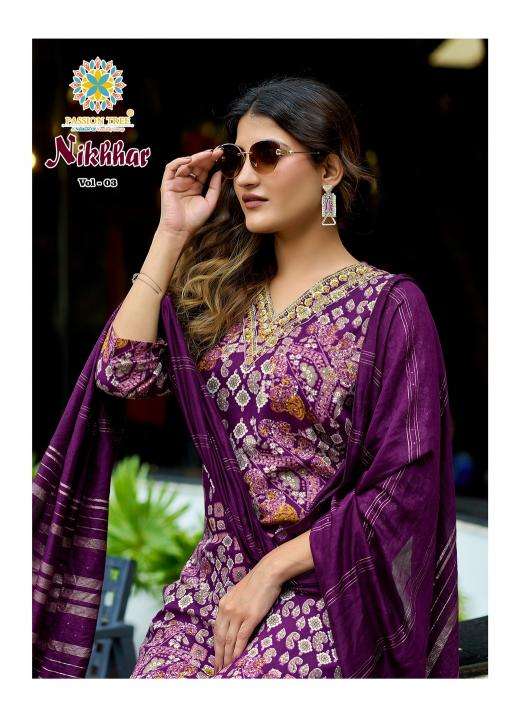 Passion tree nikhaar vol 3 wholesale kurti in ahmedabad